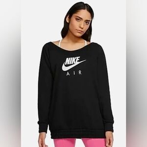 Nike Womens Lightweight Crewneck Sweatshirt Sportswear Air Crew